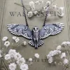 Forest Whisper 925 Sterling Silver Retro Retro Exquis Fashion Owl Moon Collier Femmes Charme Party Bijoux Accessoires