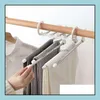 شماعات رفوف 5 طبقات MTI الملابس الوظيفية بانت تخزين القماش بنطلون سراويل شنق