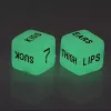 Новый!! Dice Toys Funny Glow in Dark Love Sieves Sieves Sieves Взрослые пары любители игры секс -вечеринка игрушка День Святого Валентина День День для парня