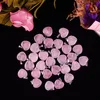 20mm Hart Rozenkwarts Kristal Stenen Hanger Natuurlijke Roze Kristallen Kraal Hangers voor Sieraden Maken