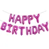 Party Decoration 13Pcs/set Happy Birthday Letter Foil Balloons Globos Baby Shower Kids Gift Inflatable BallParty