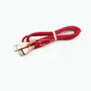 1M/3FT 2M/6FT charge rapide type c câbles de données de téléphone portable 2.4A USB micro câble de charge en alliage de zinc