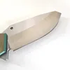 Ограниченная пользовательская версия Rogue Shark Sck Тяжелая складная ножа ручное ручное шлифование S35VN Blade Anodized Titanium Knives Outdoor EDC Сильная тактическая охота инструменты выживания охоты