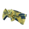 Tie Dye Prints Nylon Strikken Hoofdbanden, Tie Geverfd Haarelastiekjes Nylon Hoofdband, Kid Baby Meisjes Party Hoofddeksels Foto Props Pasgeboren