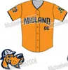 GlnMitness Milb Midland Rockhounds Jersey de beisebol Homens personalizados Mulheres Juves de beisebol juvenil qualquer nome e número Double Stitched