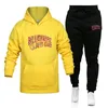 Mens set upp varumärke joggar designer tracksuit män hoodies byxor herr kläd tröja tröja pullover mode casual sportkläder kvinna tra282x