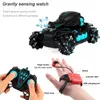 RC -bil Stor 4WD Tank Water Bomb Shooting Competitive RC Toy Big Tank Remote Control Car Multifunktionella Offroad Kids Toy Gift 220524
