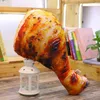 Cm Simulation Chicken Plush Toys Creative Real Life Food Pillow Baked Stuffed Dolls For Children Kids Birthday Gifts J220704