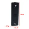 Usb Charge Briquet Sur Push Pulse Arc Électrique Originalité Cadeau Briquet Coupe-Vent Plasma Briquets Gadgets pour Hommes