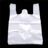 Sacs transparents 15-26cm/20-30cm/24-37cm/28-48cm, 100 pièces/paquet, sacs de courses, sacs en plastique de supermarché avec poignée, emballage alimentaire