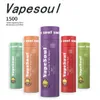 100% оригинальная Vapesoul Smile II 1500Puffs Одноразовые ручки сигареты Vape 5 мл 600 мАч.