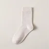 Heren sokken unisex vrouwen mannen zwart wit grijze enkel vrouwelijke mannelijke vaste kleur hoogwaardige katoenen korte sokken socksmen's