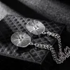 Koreańskie okrągłe kryształowy kołnierz z kryształowym kryształowym kołnierzem z łańcuchem na męską koszulę broszkową Pinki klapowe luksusowe akcesoria biżuterii