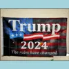 Donald 2024 Flag Keep America Great Again Lgbt President Usa The Res Have Changed Take Back 3X5 Ft 90X150 Cm Drop Delivery 2021 Banner Flags