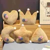 쿠션/장식 베개 하트 스타 플러시 침대 소파 쿠션 어린이 잠자는 축제 축하 축하 의자 Padcushion/Decorative