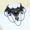 Lace Jewelry 2022 Black Choker Victorian Necklace Gothic Vampire Sexy Punk Rock Wedding Party Gift