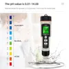 Nouveau 4 en 1 PHORPH2 et TEM compteur d'hydrogène dissous testeur de qualité de l'eau numérique Ph moniteur étanche pour Aquarium5397915