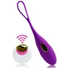 Love Egg Vibrador sem fio 10 Vibrações de velocidade Remote Control Vibratando Got G Spot Spot Vibrator Sex Toy for Woman248V