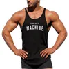 Herren Tanktops Fitnessstudios Stringer Top Fitness Weste Canotta Bodybuilding Kleidung Muskeltanks Singulett -Baumwoll -Training ärmellose Hemd