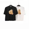 Letter Mens Print T Shirts Black Fashion Designer Summer High Quality 100%Cotts Top Short Sleeve Size S-5XL#11257R