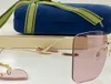 Sunglasses For Men Women Summer 1147 Style Sunshade Anti-Ultraviolet Retro Plate Frameless Random Box