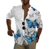 New Fashion Clothes Shirts Blouse Blusas Vestidos Cotton Linen Slim Print Casual Long Sleeve Shirts for Men Camisas Blouses