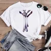 Kvinnor trycker t shirt kvinnlig rolig läpp söt vår grafisk topp kort ärm mode sommar tshirts casual tecknad tee t-shirt