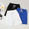 Jodimitty White Shorts Men Японский стиль полиэфирный спорт для повседневной летней эластичной талии Solid 220621