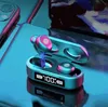 TWS Blutooth 5.1 Wirlss Hadphons con scatola di ricarica Auricolari sportivi Hifi Stro 9D Havy Bass Auricolari da gioco musicali Hadst Cuffi Auricolari Phon