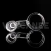 Raucherzubehör Hochwertige Echtquarz-Banger 24mm 10mm 14mm 18mm Domeless Nail Female Male 45 Grad Glasbongs