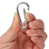 Anahtarlıklar 5/10/20pc Mini Karabiner Anahtarlık Alluminum Alaşım D-Ring Toka Bahar Snap Hook Clip Açık Kamp DailykeyChains