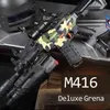 M416アサルトライフルは弾丸を発射できますpubgモデル子供のおもちゃタイプ95手術G220506