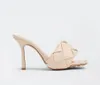 Slippers Shoes Lido Mules Flat Woven Designer Ladies Wedding High Dazzle Pumps 35-42