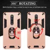 Anti-shock Armor Cases for Xiaomi mi 9T Redmi K20 Pro with Magnetic Ring Holder, Hard TPU Frame, Back Protective Case