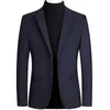 Erkekler Suits Blazers Erkekler Yün Blazer Business Rain Slim Fit Party/Gelinlik Yün Ceket Terno Maskülinomen