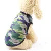 Vestuário para cães Roupas para animais de estimação coletes de resfriamento camuflagem malha de algodão respirável primavera verão roupas de cachorrinho chihuahua traje de buldogue francês cão camuflado caça