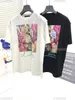 22SS Designer Lettre Imprimé T-shirts Tee Sweat Mode High Street Manches Courtes D'été T-Shirt Décontracté Respirant Hommes Femmes Col Ras Du Cou T-shirts Robes pour Femmes 6-181