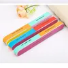 Epacket 5Pcslot Acrylic Nails Buffers Blocks Neon Sponge Nail File Pedicure Manicure High Quality Tips Nail Polish 7 Side Sand Sh1439707