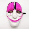 Maschere di Halloween in PVC all'ingrosso Maschere da clown spaventoso Payday 2 per maschere orribili Cosplay in maschera P072610