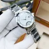 Moda Kuvars Hareket Kadınlar İzle 30mm Safir Ayna 316L Paslanmaz Çelik Kasa Klasik Yüksek Nitelik Saatleri Luxury Watch Woman Luxurious Saatler Gökkuşağı