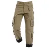 Vinterförtjock Fleece Army Cargo Tactical Pants Overaller Mäns Militär Bomull Casual Byxor Varm Loose Baggy Joger 220325