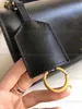 7A مصمم جودة حقيبة الكتف حقيبة غروب الشمس رجال نساء مع حلقة رئيسية WOC Crossbody حقيبة جلدية حقيقية محفظة Loulou Caviar Envelope Clutch Fashion Fashion