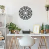Metal Wall Art-Mandala Design-Wall Silhouette Metal Wall Decor Home Office Decor