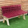 Outdoor Bench Cushions for Recliner Rocking Rattan Chair Folding Thick Garden Seat Mat Pad Chair Indoor Home Swing Cushion 201009