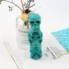 Three faced Goddess Candle Silicone Mold DIY Skull Witch Making Kit Soap Caly Resin Cake Gifts Craft Supplies 220721