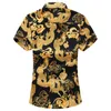 Casual shirts voor heren Chinese stijl mannen shirt mode slanke heren jurk korte mouw 7xl zomer comfortabele ademende zwarte mengen's