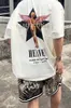 2022 Europa Regno Unito Inghilterra Five Star AngeVintage Tee High Street T camicia Primavera Estate Uomo donna Skateboard moda Streetwear Tshir8208195