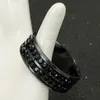 Anéis de casamento Tamanho do anel 5 Cristal para o aço inoxidável coreano da linha dupla para mulheres baguda femme anillo mujerwedding