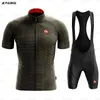 Sets Zomer Fietskleding Comfortabele Racefiets Kleding Pak Sneldrogend Mountainbike Wielertrui Set Ropa Ciclismo 220601