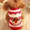 Dog Apparel Christmas Clothes Coat Pattern Halloween Decoration Pet Elk Style Cute Winter AutumnDog